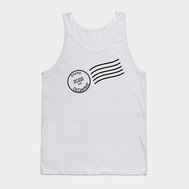 Cancelled Stamp Collector Tank Top by jw608